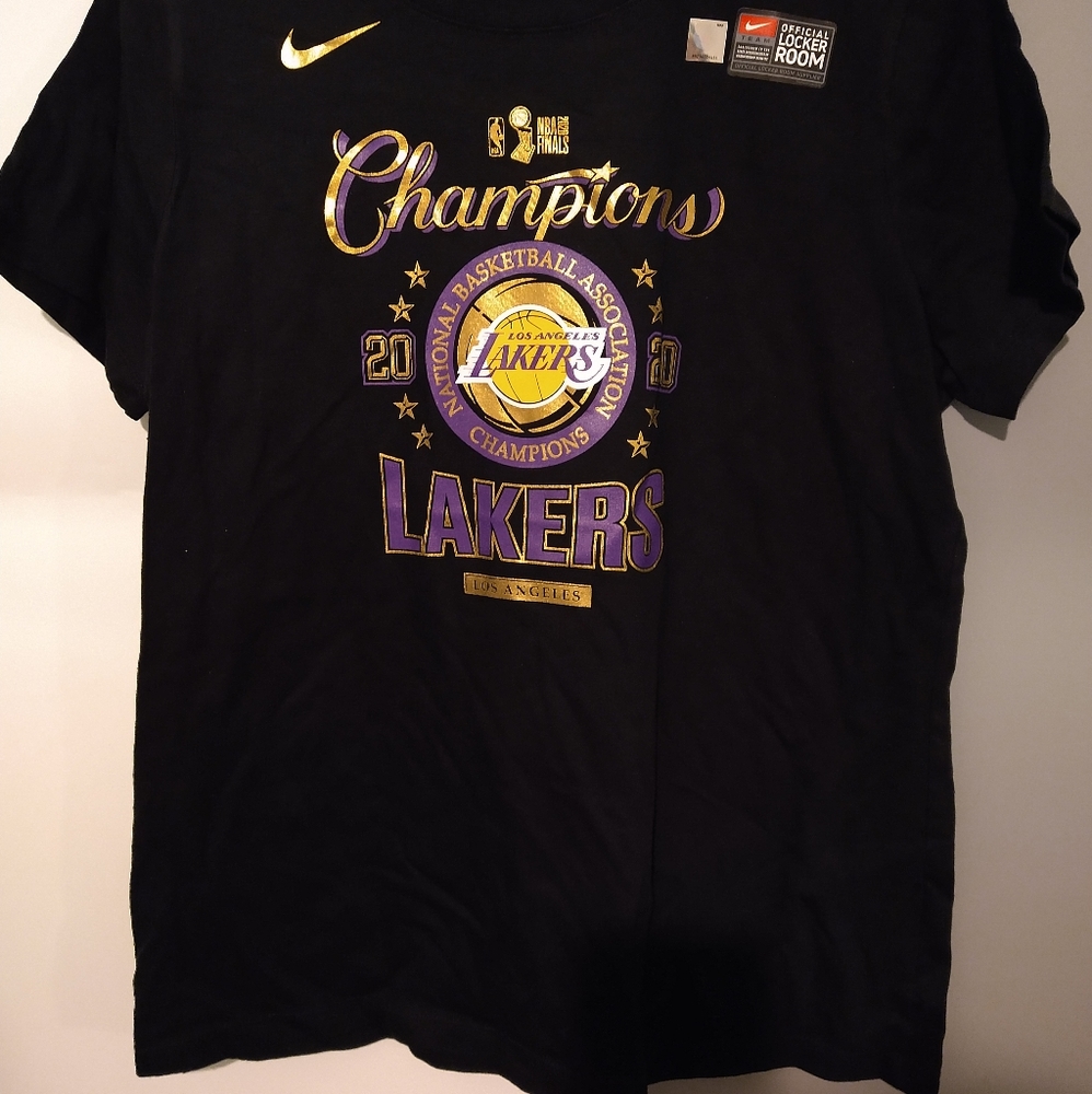 Nike Los Angeles Lakers Championship T-shirt NBA Finals 2020 New